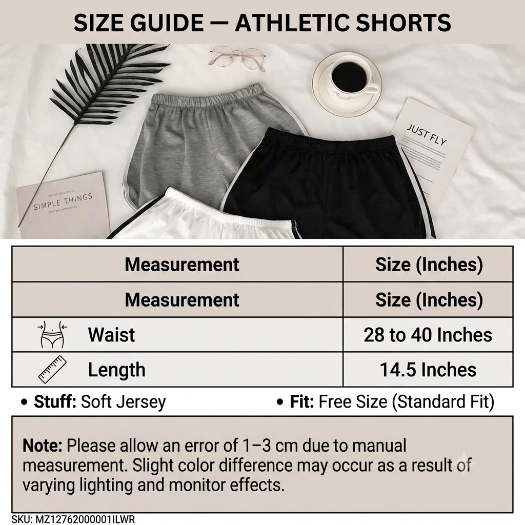 Women’s Jersey Slip Shorts – Pack of 3