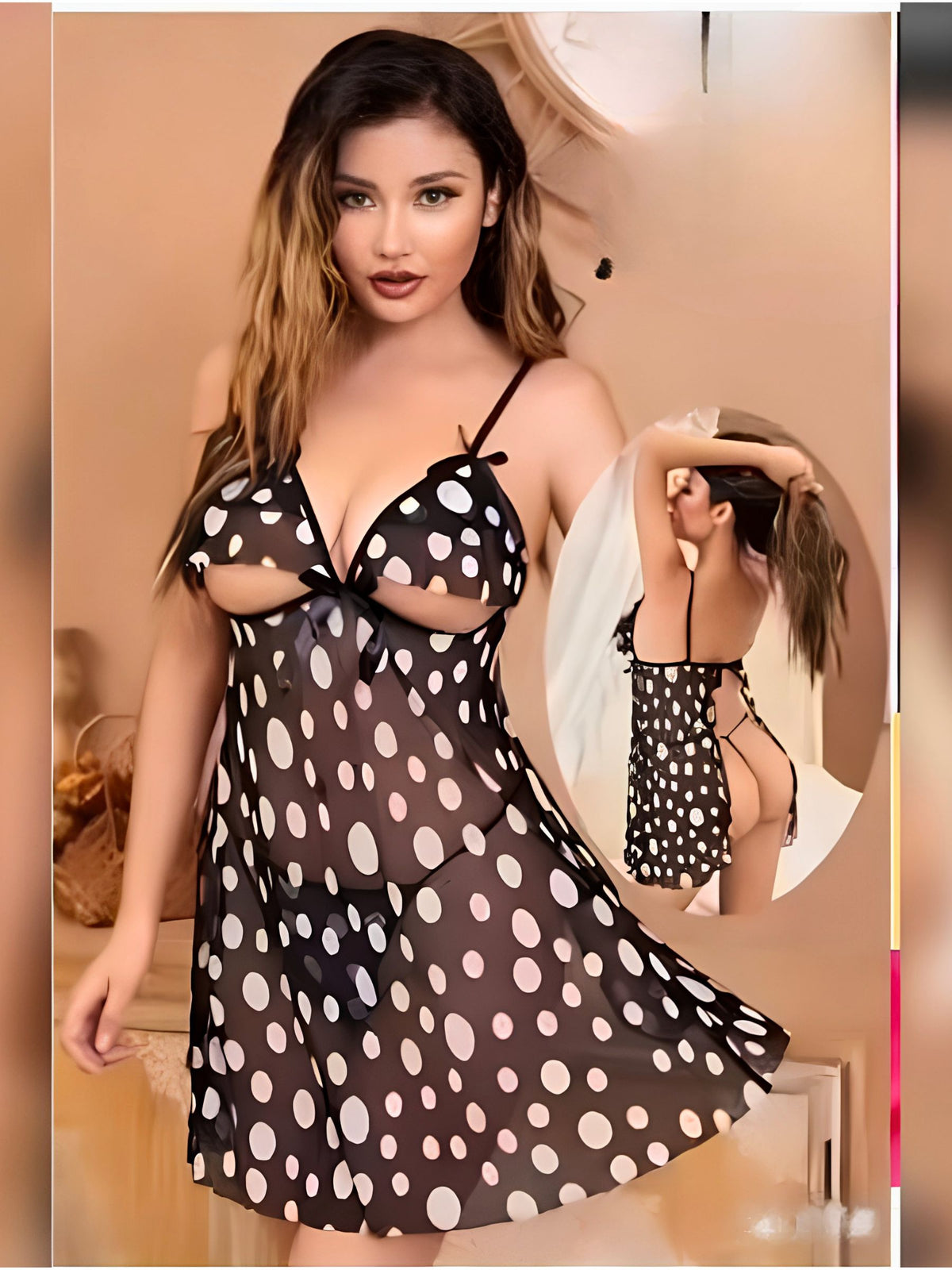 The Polka Dot Dream Babydoll