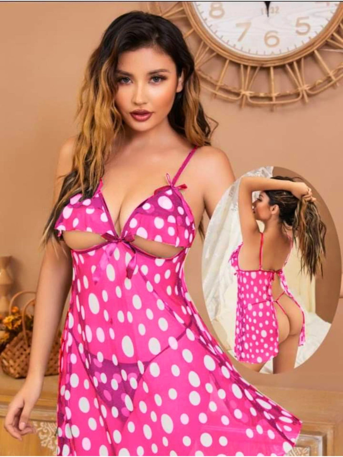 The Polka Dot Dream Babydoll