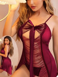 The Noir Goddess Mesh Chemise