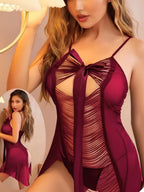 The Noir Goddess Mesh Chemise