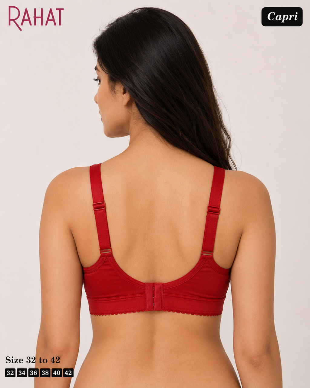 The Rahat Capri Non-Wired Full Coverage Bra
